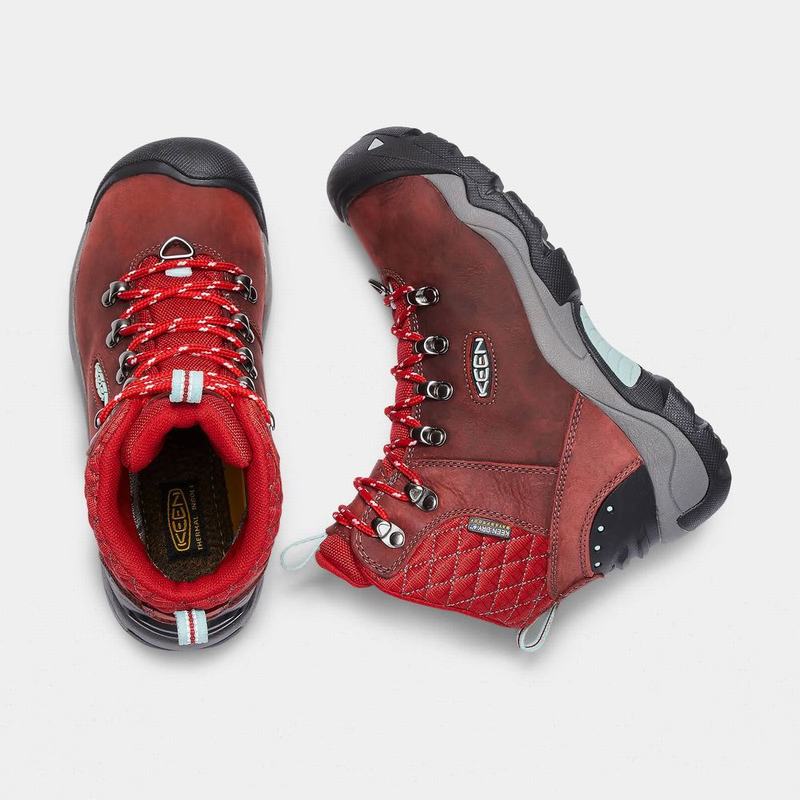 Keen Revel III Hiking Boots Canada - Keen Womens Boots Red (CALD03789)